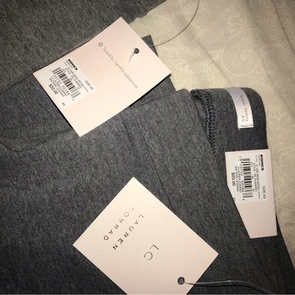 NWT 2 PAIRS XS LC leggings - Picture 2 of 6